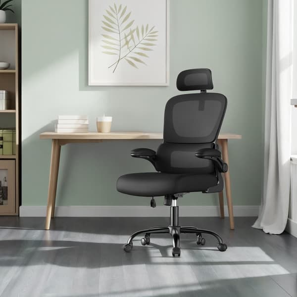Ergonomisk kontorsstol med ryggstöd i mesh