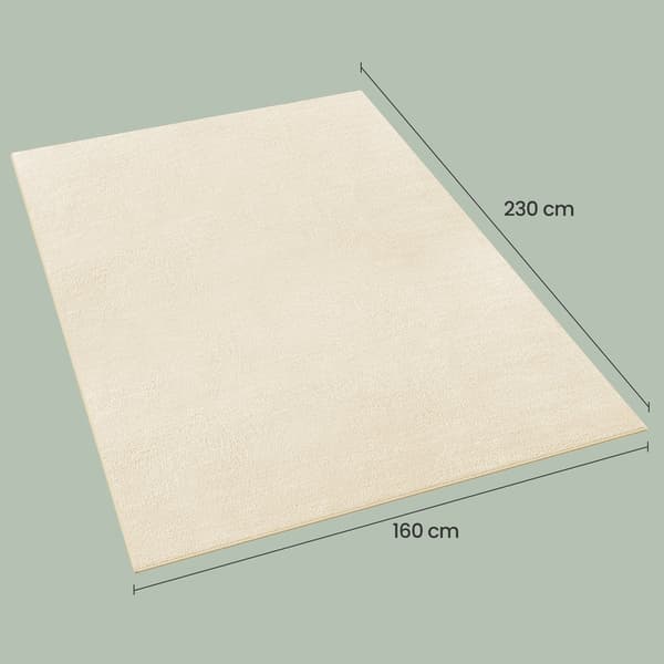 Matta för vardagsrum | Beige | 160x230 cm