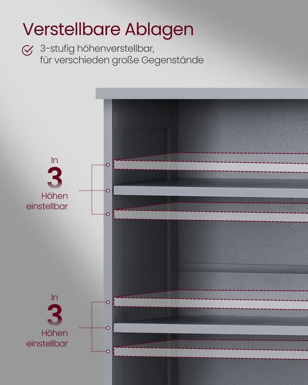 Tvättställsskåp ljusgrå MDF - badrumsmöbler - 30 x 90 x 60 cm