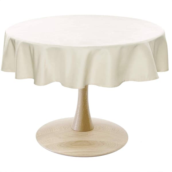 Duk i linnelook | Champagne 130x160 cm