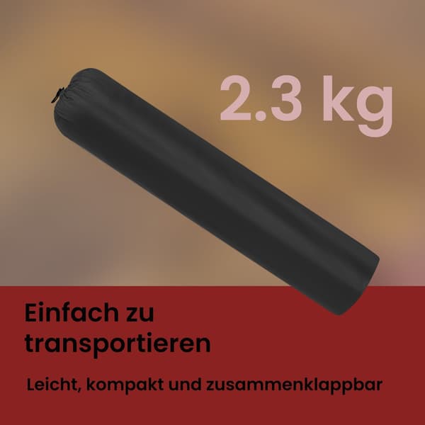 2-delat campingstolset - hopfällbara utomhusstolar - lättviktskomfort - 84 x 52 x 81 cm