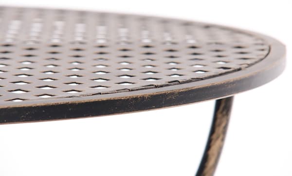 Nostalgic Garden Table - Retro Design - Handmade & Stable Iron | Färg: brons