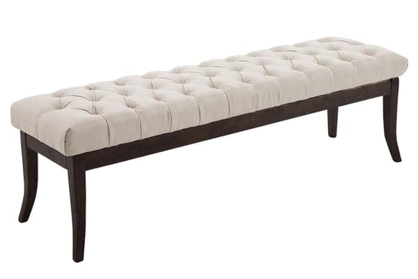 Tyg SOFA - Designer Sofa - Elegant extra sittrum för gäster | Färg: Mörkgrå storlek: 150 cm