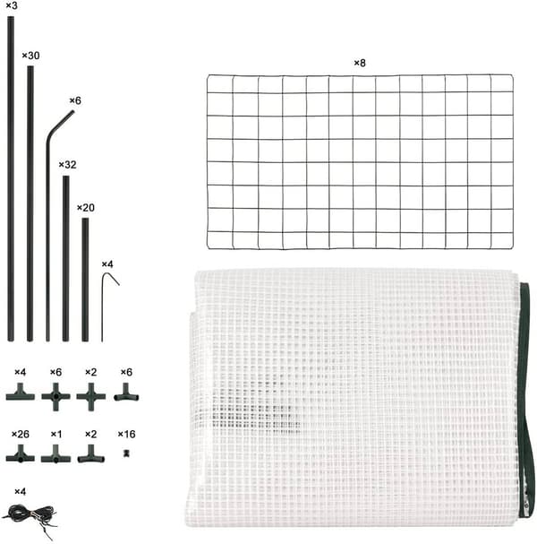 Foliekas 143x143x195 cm | Kvickhet