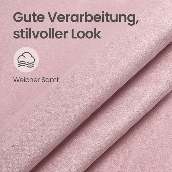 Sminkpall | Rosa | 43x46,5x65,5-77,5 cm