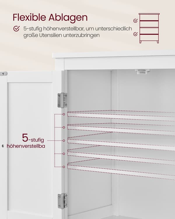 Badrumsskåp vit MDF 30x60x110 cm - förvaring