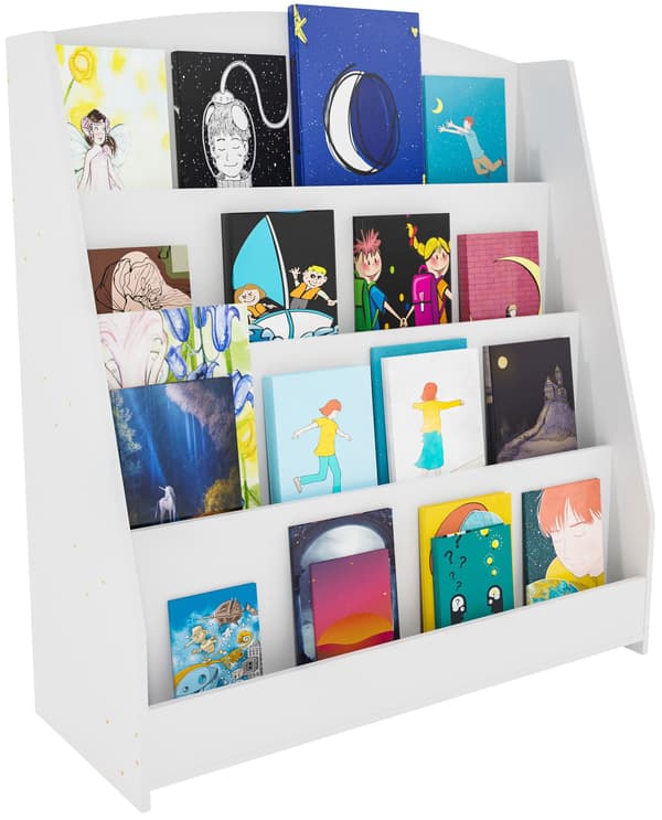 Barnbokstativ - Stacking Cabinet - Stimulerar Independence | Storlek: 80 cm