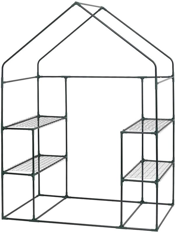 Folieväxthus för växter | Grön | 143x73x195 cm