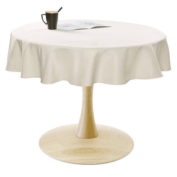 Duk i linnelook | Champagne 130x160 cm