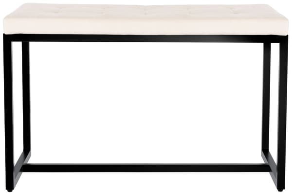 Bench Black Base - SOFA - Hög sittplatskomfort | Färg: Crème | Material: Mjukt