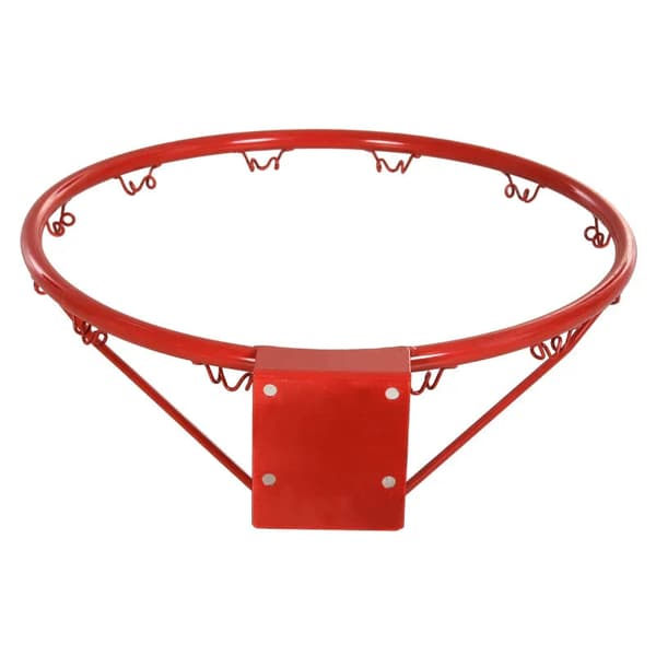 Basketkorg för inom- och utomhusbruk - Väggmontering | Färg: Röd + Blå + Vit