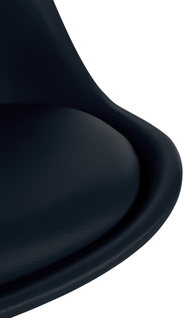 Plastmatsalsstol - Besökarstol - långvarig komfort, sitthöjd 46 cm
