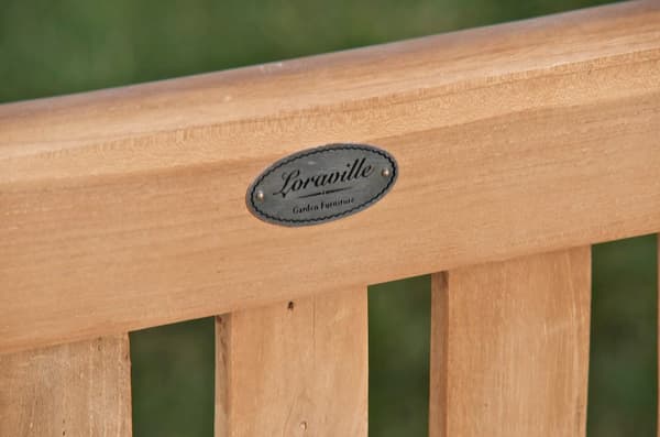 Teak Garden Bench Jackson - Solid Wood - Ergonomisk komfort
