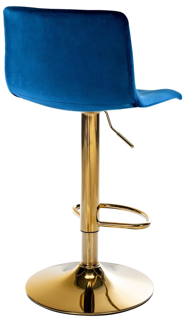 Barstol sammet justerbar, modern pall, 360 ° roterbar
