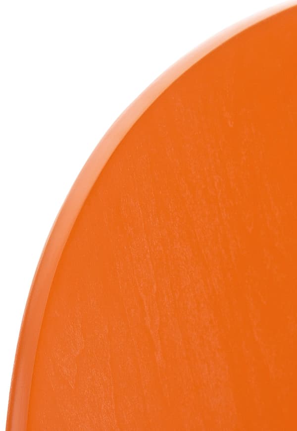 2x Stackbara besökarstolar - Ergonomisk säte - Space -Saving Design | Färg: Orange