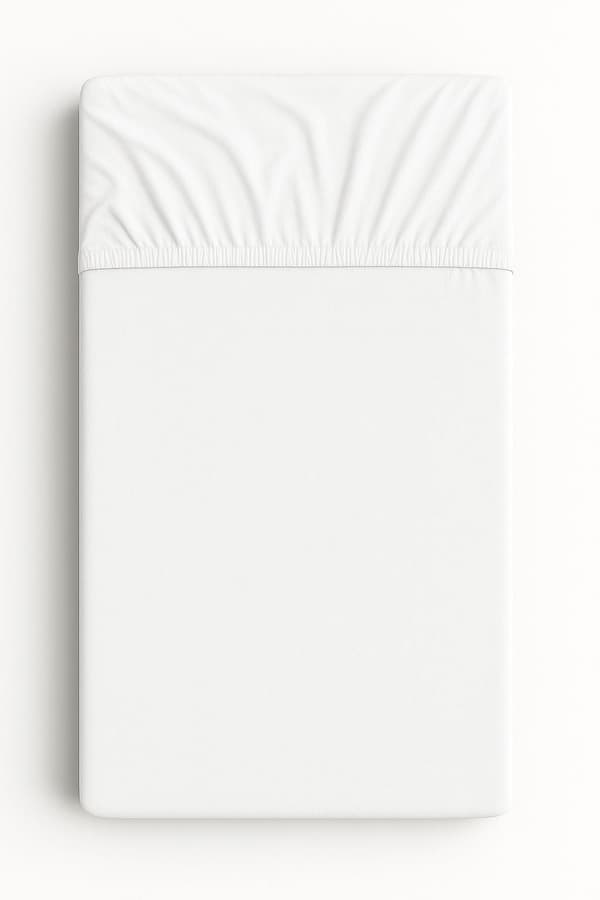 Monterad ark bomull 120x60 cm - spjälsängar - perfekt passform av elastiskt band