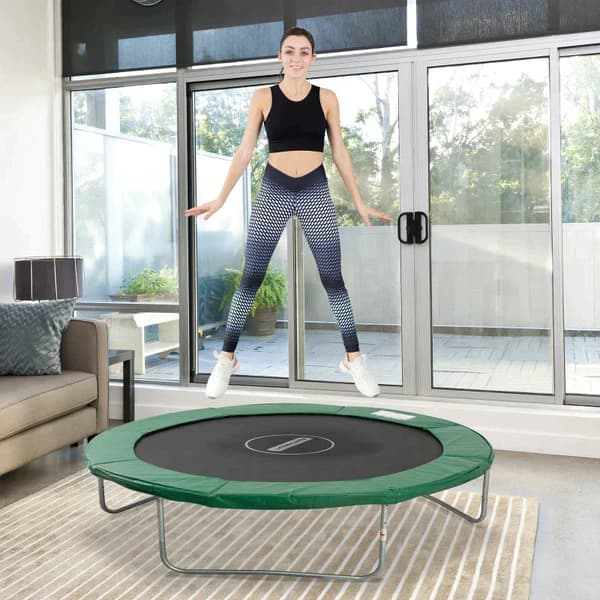 Trampolinkantskydd Ø305 cm - Säkerhetskant | Färg: Grön