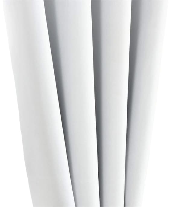 Mörkläggningsgardin av polyester med öljetter | Gråvit | 135x225 cm