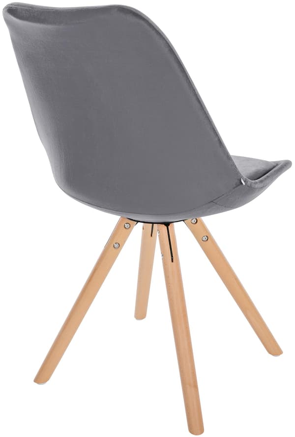 Matsalstol, sammetstol, optimal komfort - träramdesign