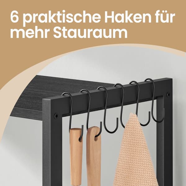 Köksställ - Stående bageriställ - Stark - 35 x 80 x 93,5 cm