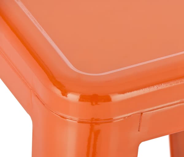 Uppsättning av 2 klassiska barstolar - stapelbar - lätt att underhålla design