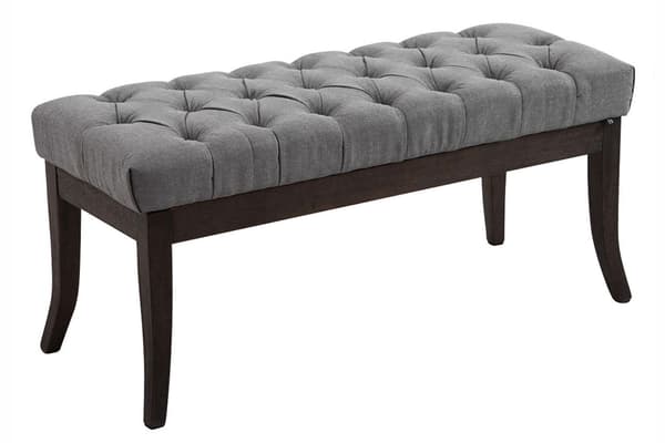 Tyg SOFA - Designer Sofa - Elegant extra sittrum för gäster | Färg: Brun | Storlek: 150 cm