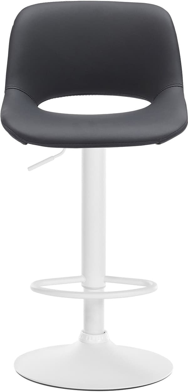 Artificial Leather Bar Pall - Hocker - Höjdjusterbar, komfort och 360 ° Roterabel