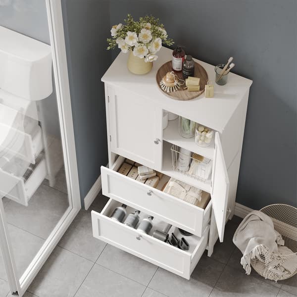 Badrumsskåp - Köksskåp - Förvaringsskåp MDF Classic Design - 30 x 60 x 110 cm