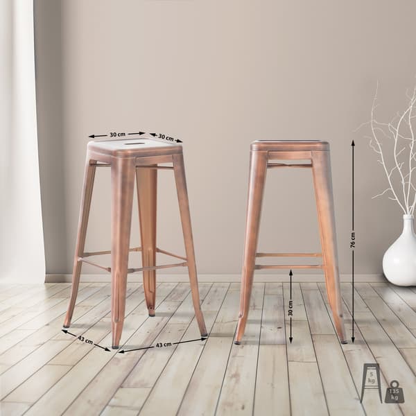 Barstol - Klassisk stapelstol - Robust och underhållsvänlig design