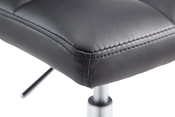 4 -delar Lounge Set - Bekväm solid set - Artificial Leather, Fast -Clean Design | Färg: Svart