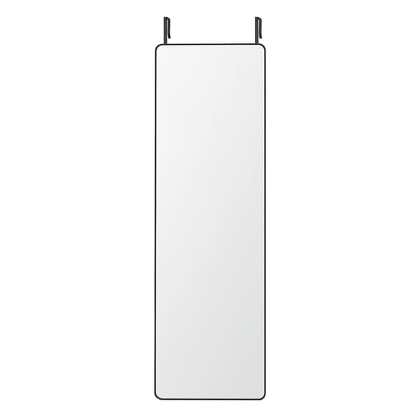 Rektangulär hellängdsspegel | Bläcksvart | 120x40 cm