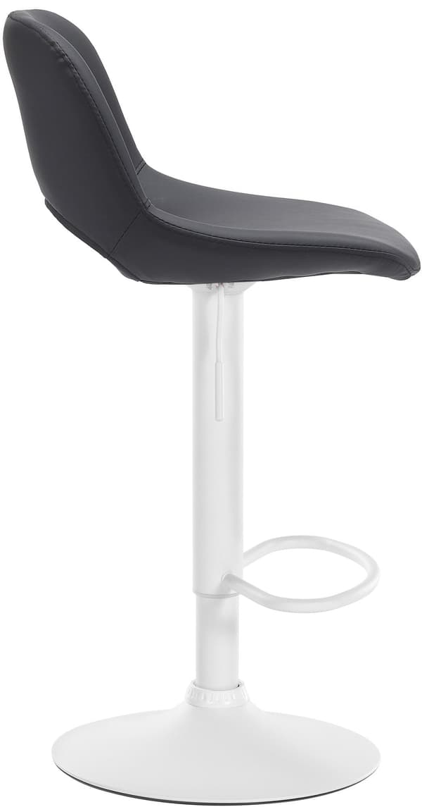 Artificial Leather Bar Pall - Hocker - Höjdjusterbar, komfort och 360 ° Roterabel
