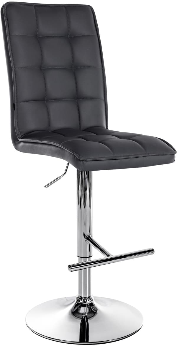 Art Learning Bar Pall Black - Justerbar avföring - 360 ° Roterande och elegant design