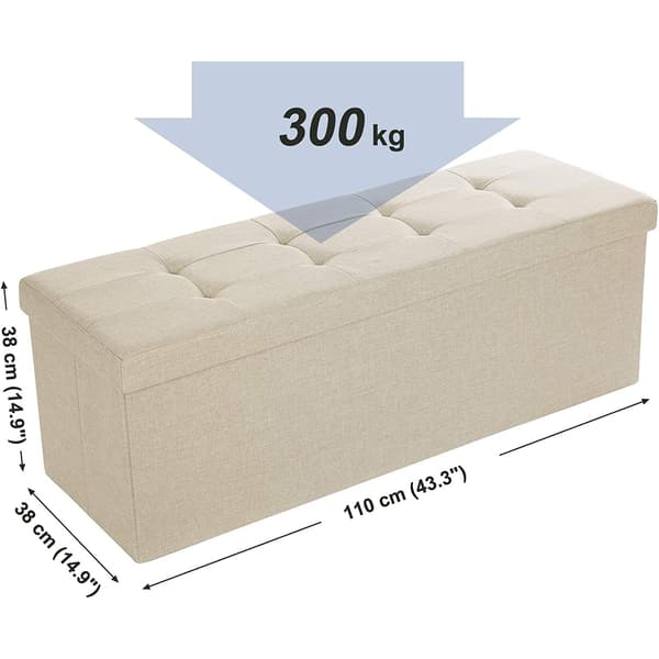 Fotpall med förvaringsutrymme - Soffa - Puff - Bröst