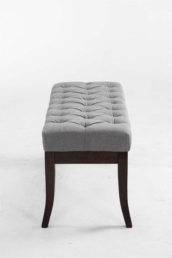 Tyg SOFA - Designer Sofa - Elegant extra sittrum för gäster | Färg: Grå | Storlek: 100 cm