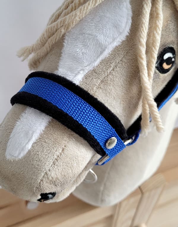 Halsterset Paard - Halster med mjukt pälsfoder - justerbar och hållbar