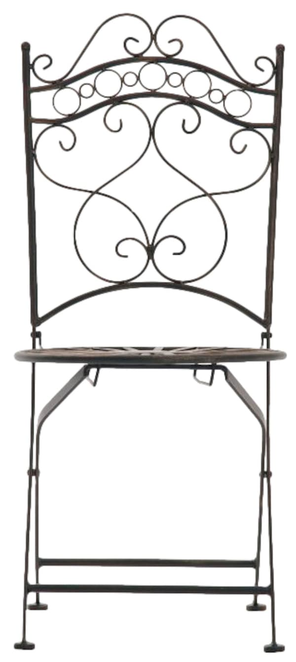 Uppsättning av 2 nostalgiska vikbara stolar - retrostil - extremt stabil design
