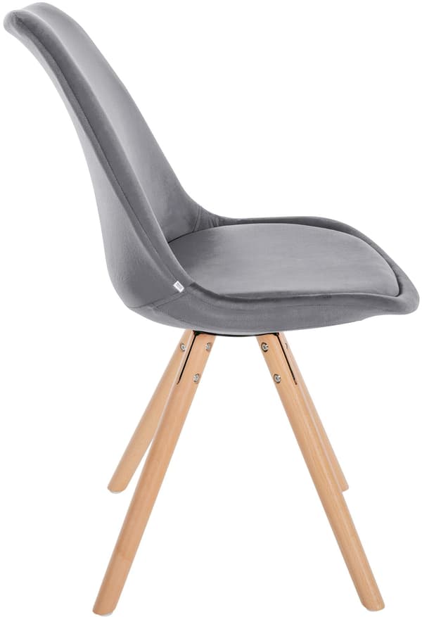 Matsalstol, sammetstol, optimal komfort - träramdesign