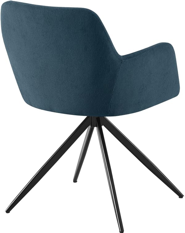 Matsalstol Rib Fabric - Matsstol - 180 ° Run Function för extra komfort
