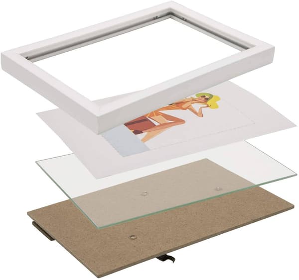 Fotoram i plast | Vit | 18x24 cm