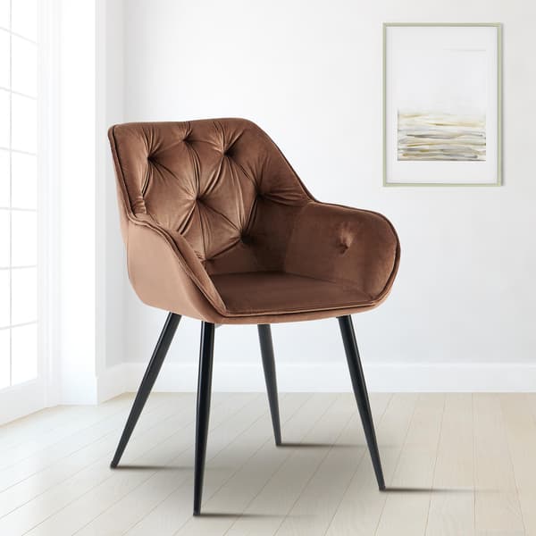 Matstol sammet - bekväm plats - modern stil, golvskyddare
