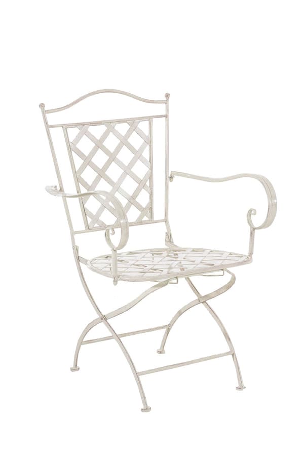 Trädgårdsstol i järn - Nostalgisk sittplats - Stabil design