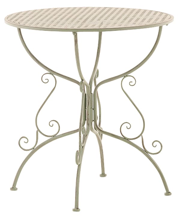 Nostalgic Garden Table - Retro Design - Handmade & Stable Iron | Färg: Vit