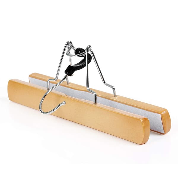 12-pack byxhängare - klädhängare - ABS-plast - 25x17x2,2 cm