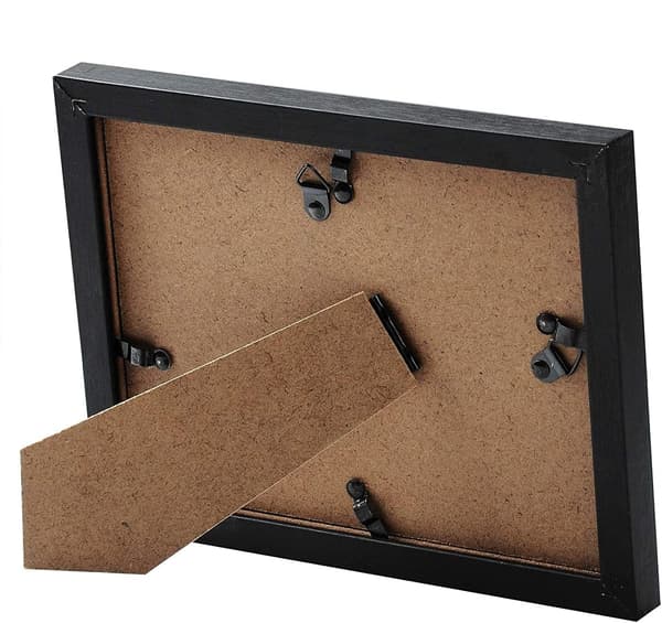 5-delad fotoram set med papper passepartout | Vit | 30x45 cm