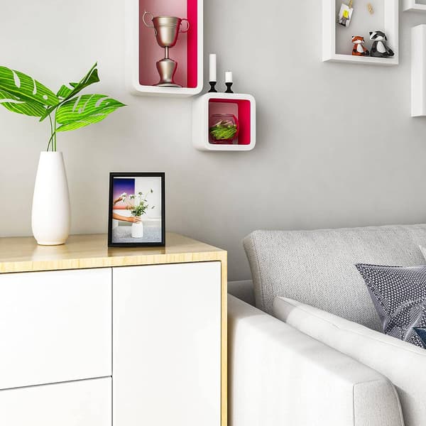 Fotoram 3-delat set med passepartout | Silver | 28x35 cm