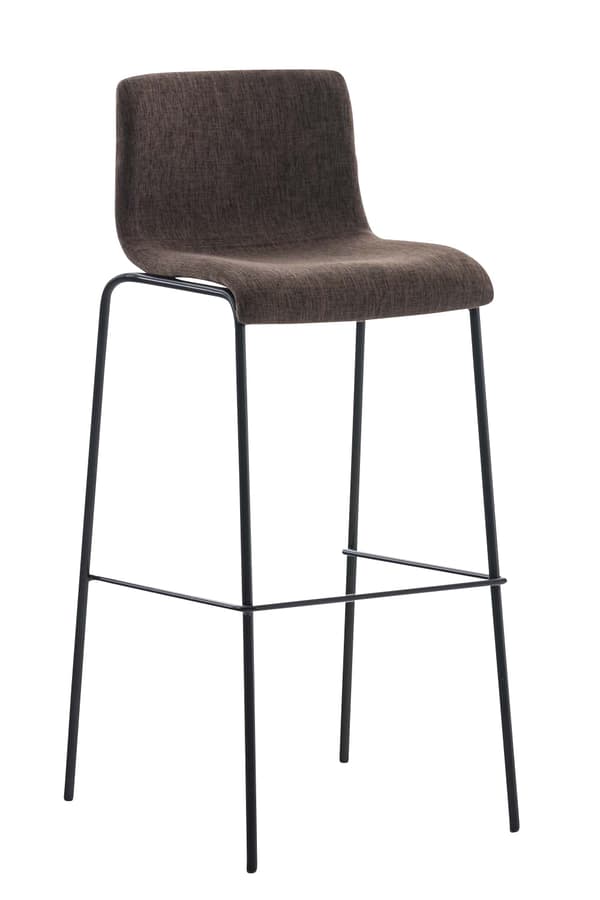Uppsättning av 2 moderna barstolar - Högpallar - Stackbar, ergonomisk design