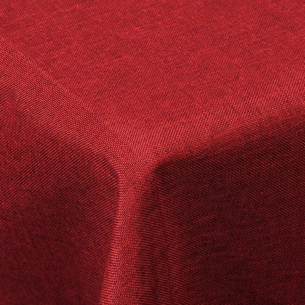 Rektangulär tvättbar duk | Röd | 130x220 cm