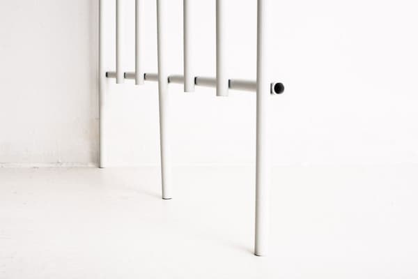 Rustic Climber Support - Nostalgic Plant Support - Handmade Iron Design | Färg: Vit
