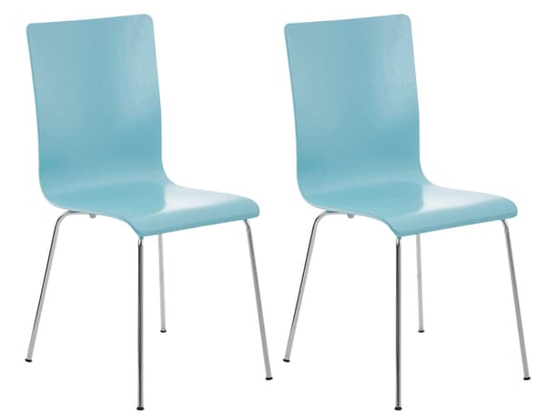 Uppsättning av 2 besökarstolar - Gäststolar - Ergonomisk komfort